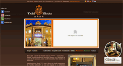 Desktop Screenshot of hotelslavia.ro